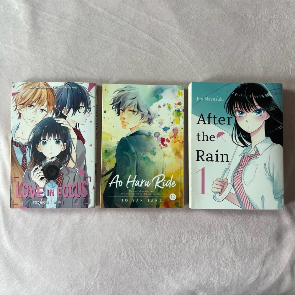 Romance Manga Book Set